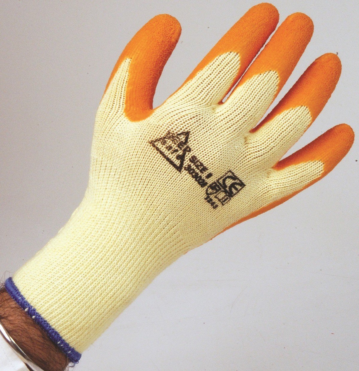 KeepSAFE Latex Coated Builders Grip Glove - Orange - Size 9 (Pair) Price Comparisons | Compare The Build