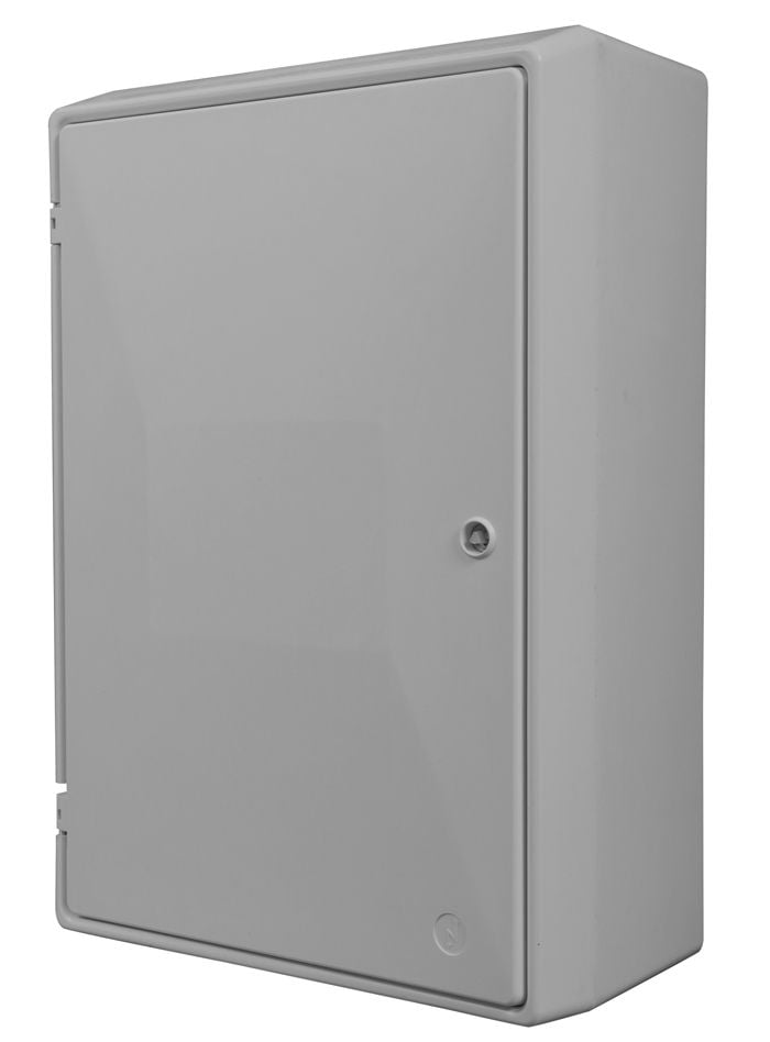 Tricel Electric Surface Mounted Meter Box - Complete White Price Comparisons | Compare The Build
