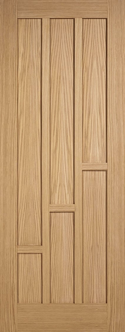 Coventry Solid Core Internal Fire Door - Unfinished - 6P 1981 x 762mm Oak COVOAKFC30 Price Comparisons | Compare The Build