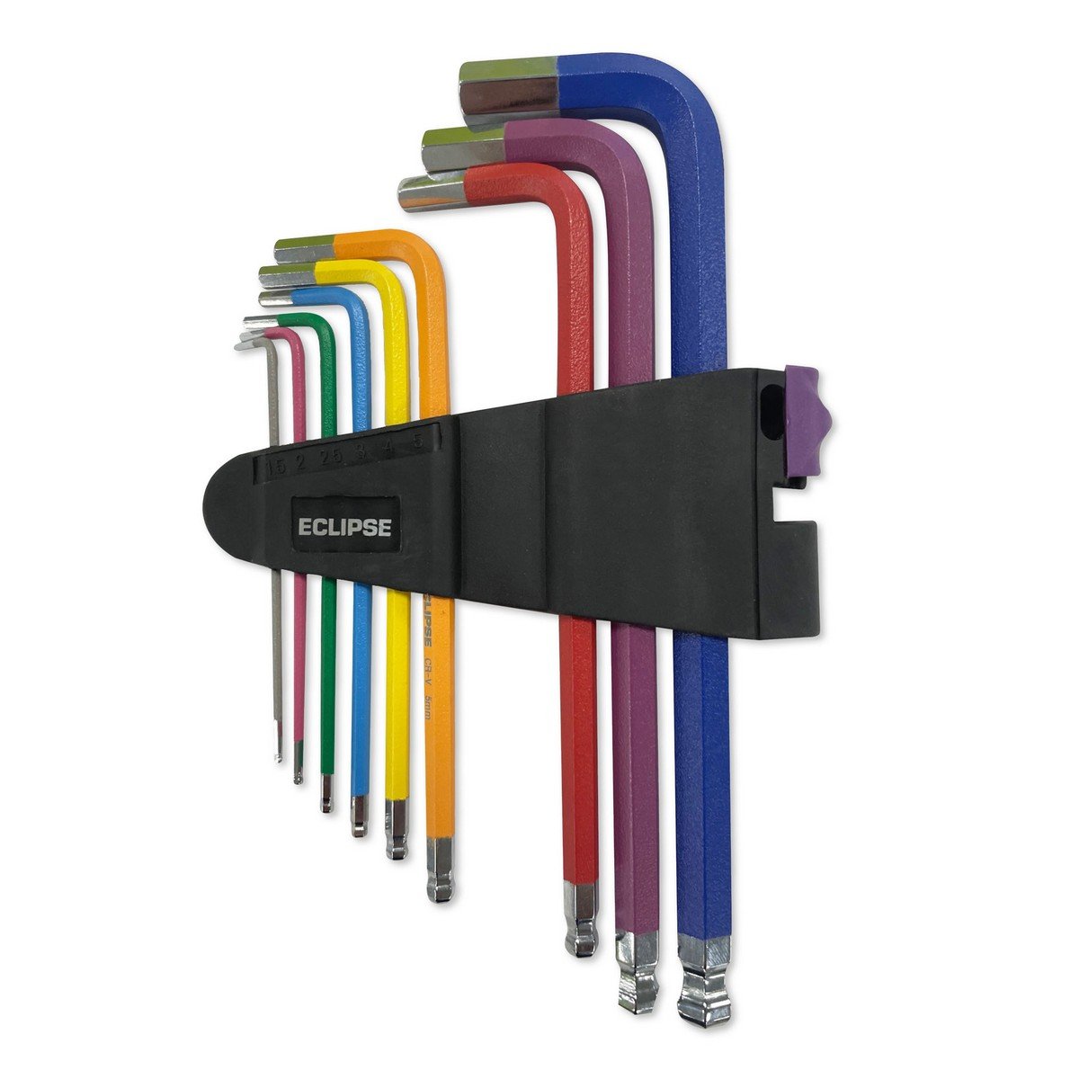 Eclipse 9 Piece Colour Coded Hex Key Set Price Comparisons | Compare The Build