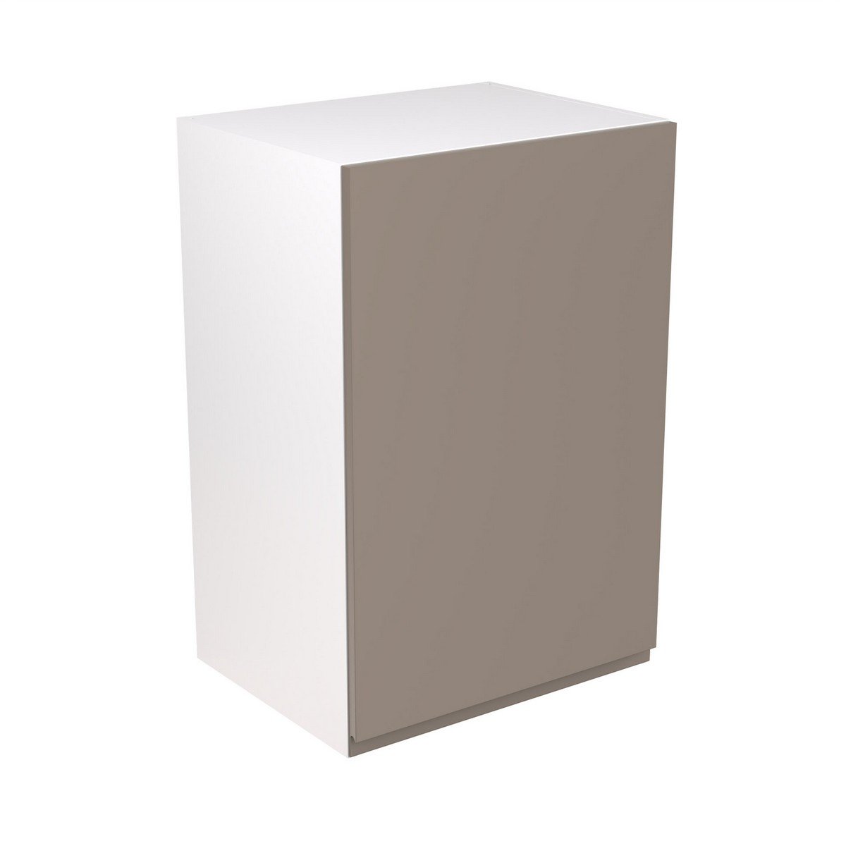 KitchenKit Flatpack J-Pull Boiler Housing Wall Cabinet 600mm - Super Gloss Cashmere Price Comparisons | Compare The Build
