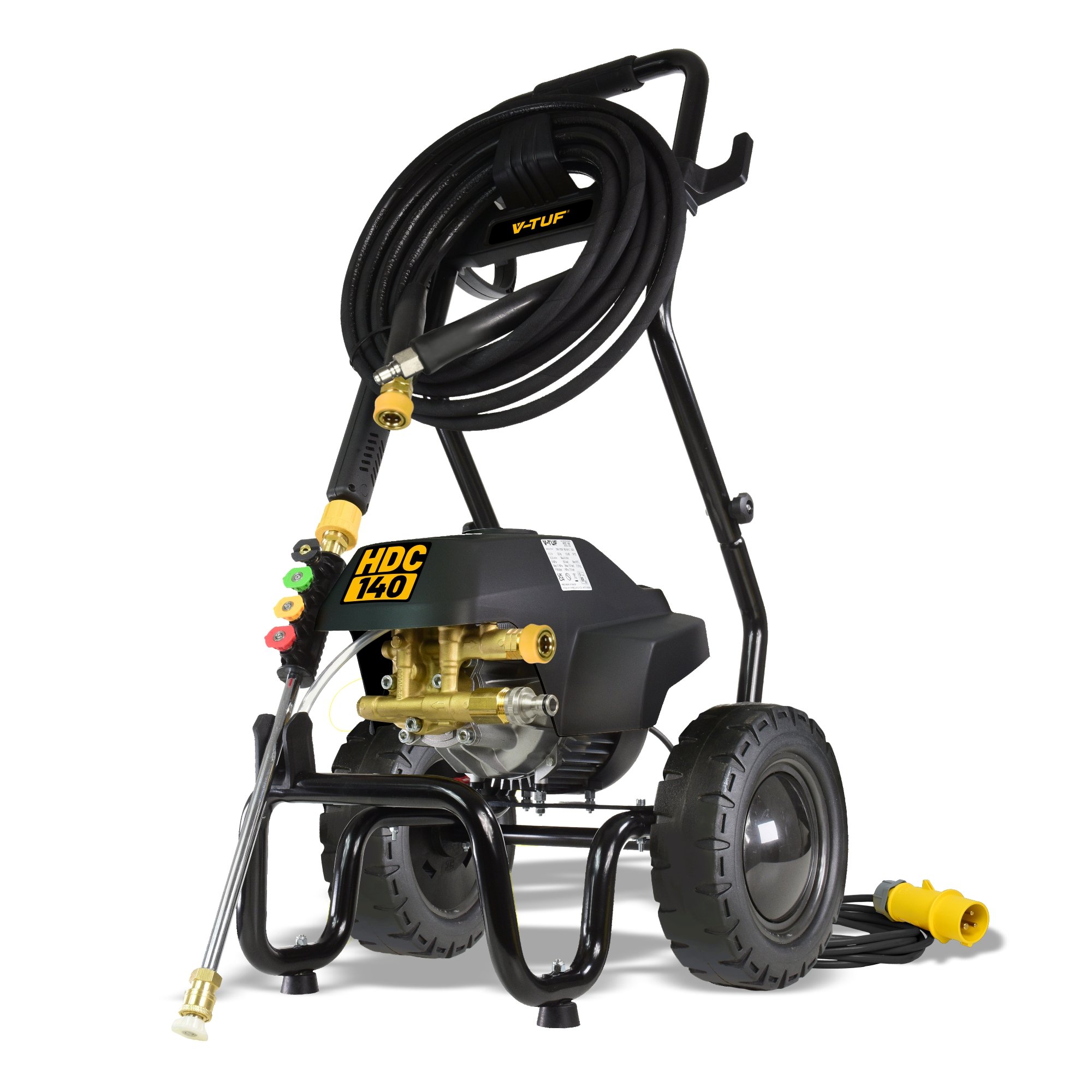 V-TUF Professional Cold Electric Site Pressure Washer (1750psi_100bar) Price Comparisons | Compare The Build