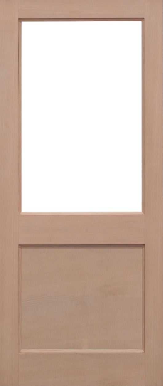 LPD 2XG 1L Unglazed External Door 1981 x 762mm Unfinished Hemlock Price Comparisons | Compare The Build