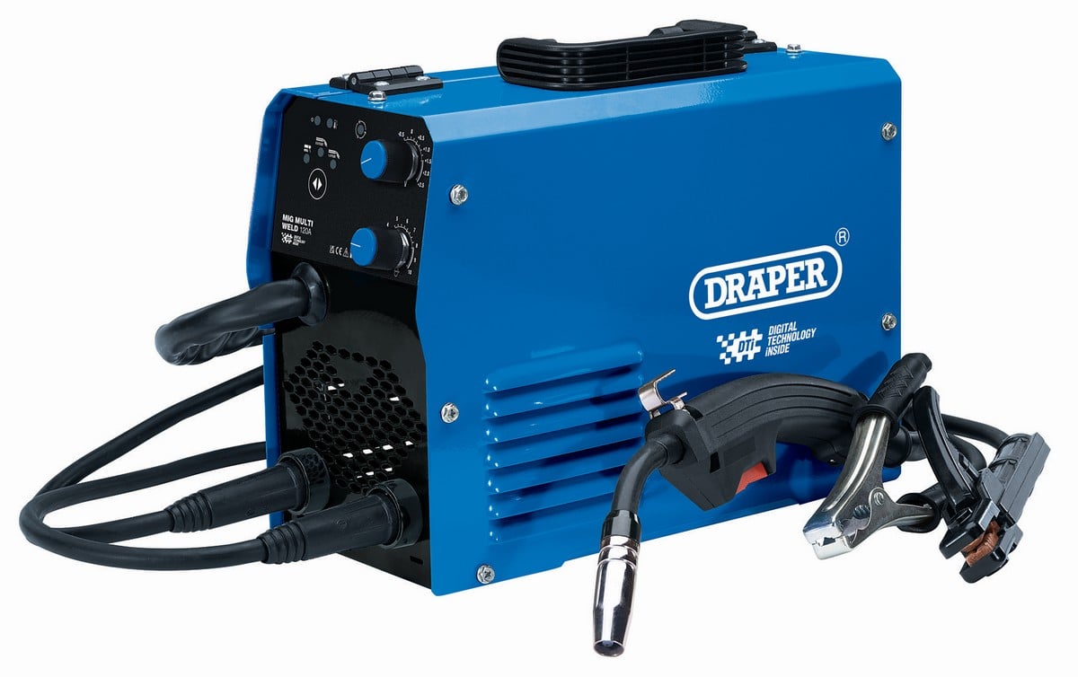 Draper MIG/MMA Inverter Welder - 120A Price Comparisons | Compare The Build