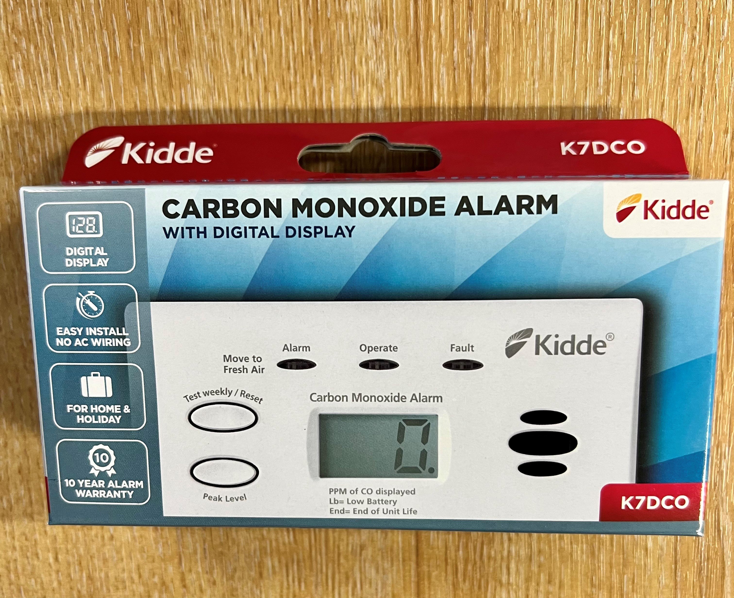 Kidde 7DCOC Digital Carbon Monoxide Alarm with 10-Year Sensor - White Price Comparisons | Compare The Build