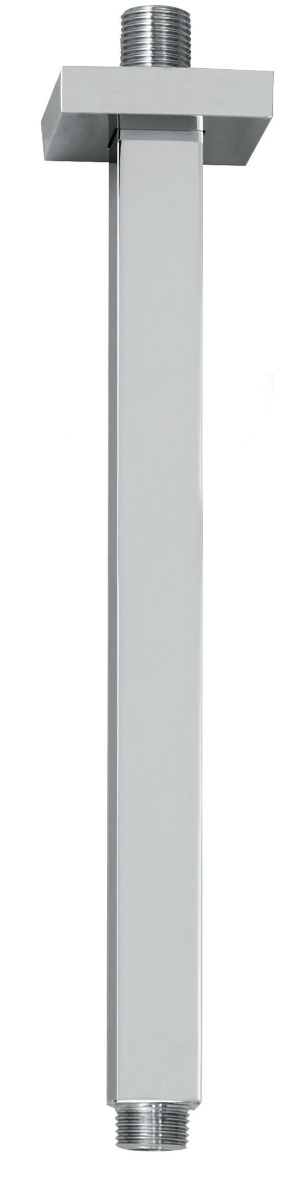Vema Modern Square Ceiling Mounted Shower Arm 350mm - Chrome Price Comparisons | Compare The Build
