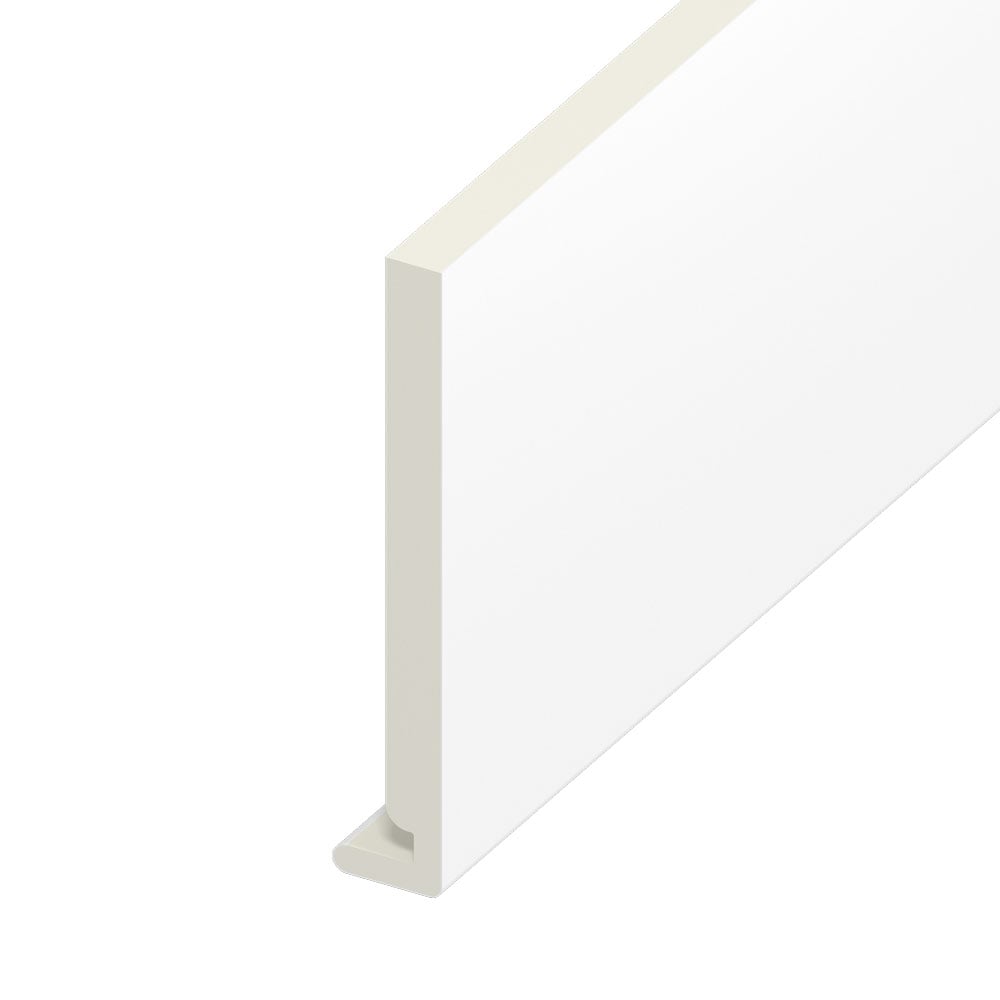 Eurocell UPVC Euroboard Fascia - 200mm x 18mm x 5m - 64 Standard White Price Comparisons | Compare The Build