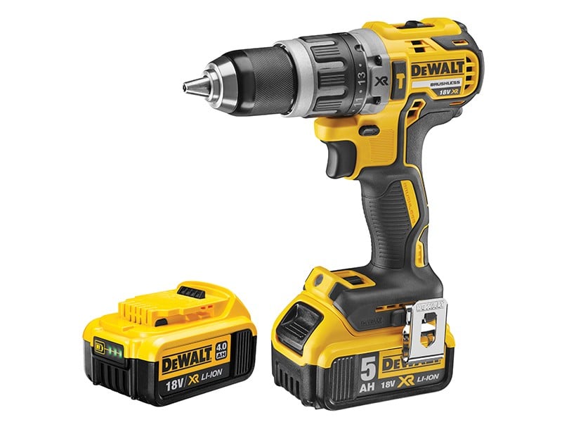 DeWalt DCD796P2-GB XR Brushless Combi Drill 18V 2 x 5.0Ah Li-ion Price Comparisons | Compare The Build