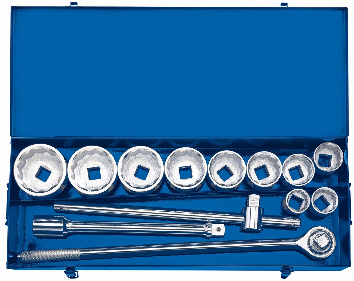 Draper Metric Socket Set in Metal Case - 1" Sq. Drive (13 Piece Set) Price Comparisons | Compare The Build