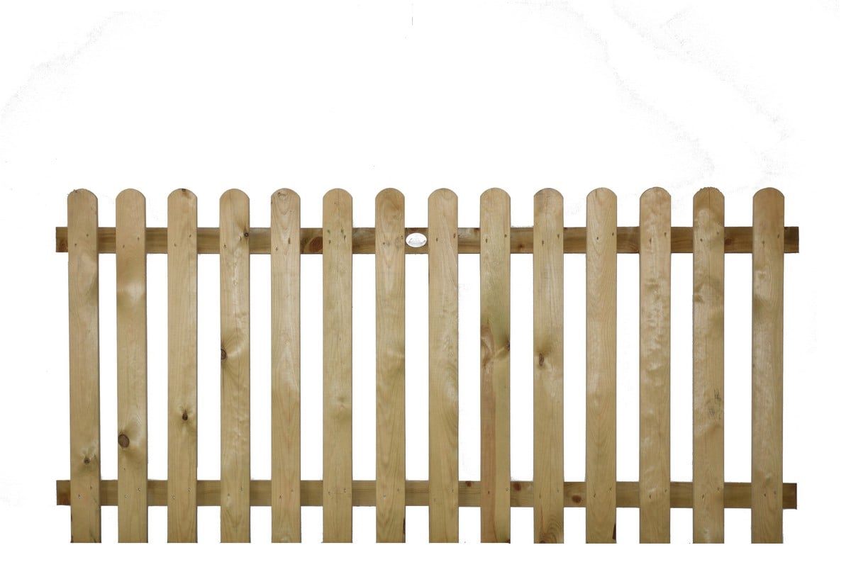 Tafs Pressure Treated Round Top Wicket Panel 6ft x 3ft (1828 x 900mm) Price Comparisons | Compare The Build