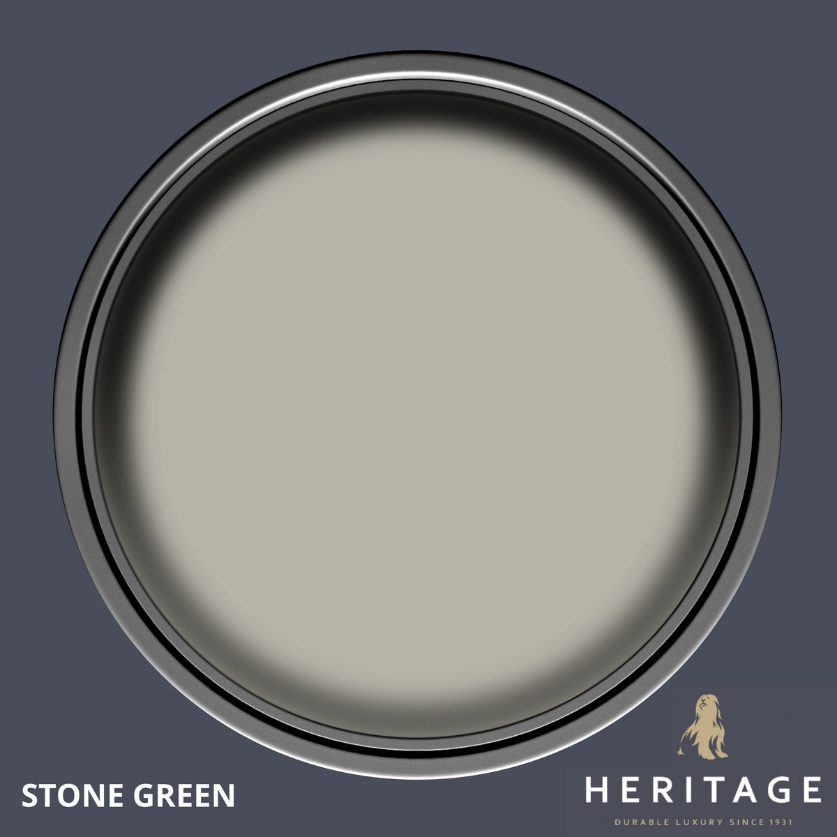 Dulux Heritage Velvet Matt Paint - 125ml Tester Pot - Stone Green Price Comparisons | Compare The Build