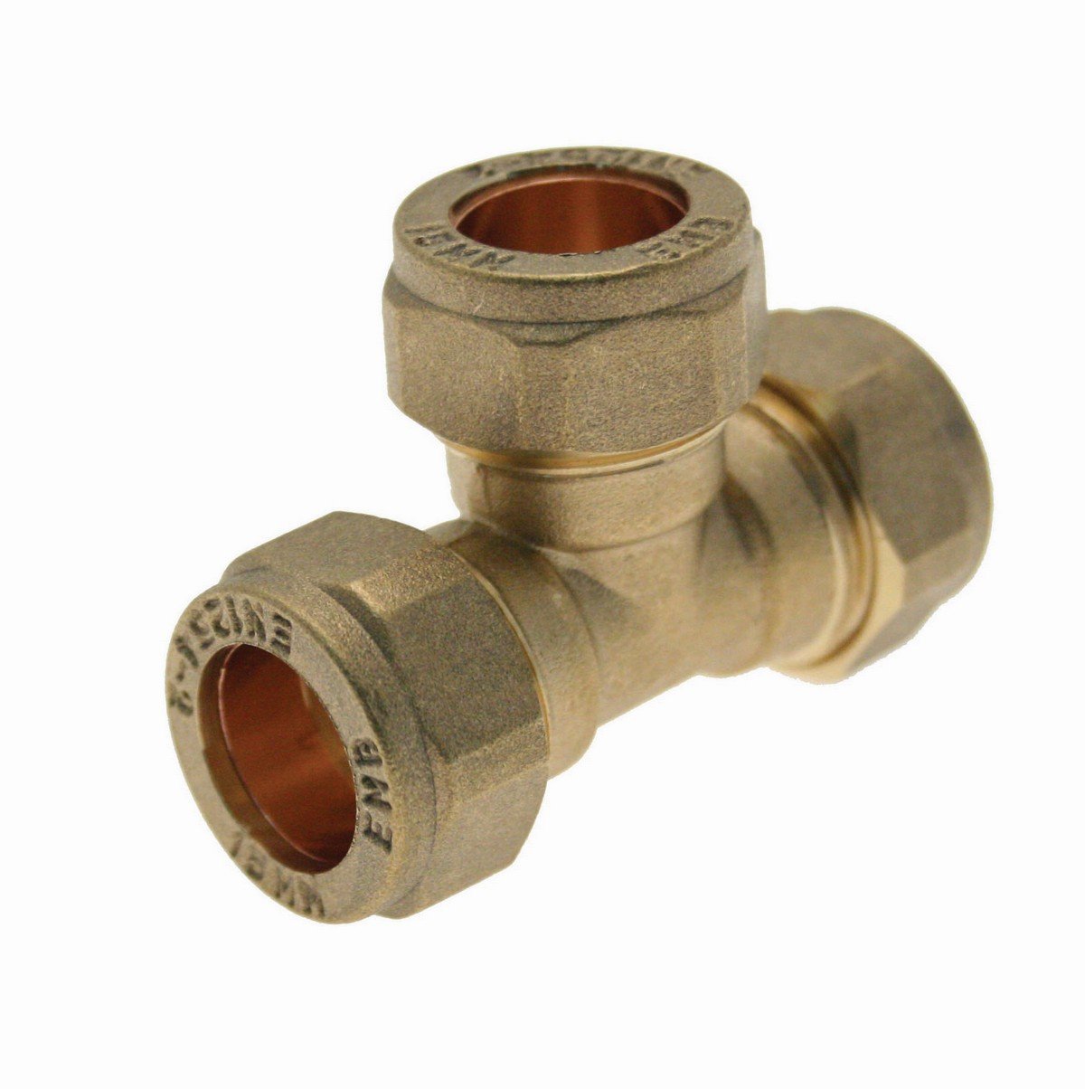 Trade Compression Reducing Tee CxCxC 22 x 22 x 15mm Price Comparisons | Compare The Build