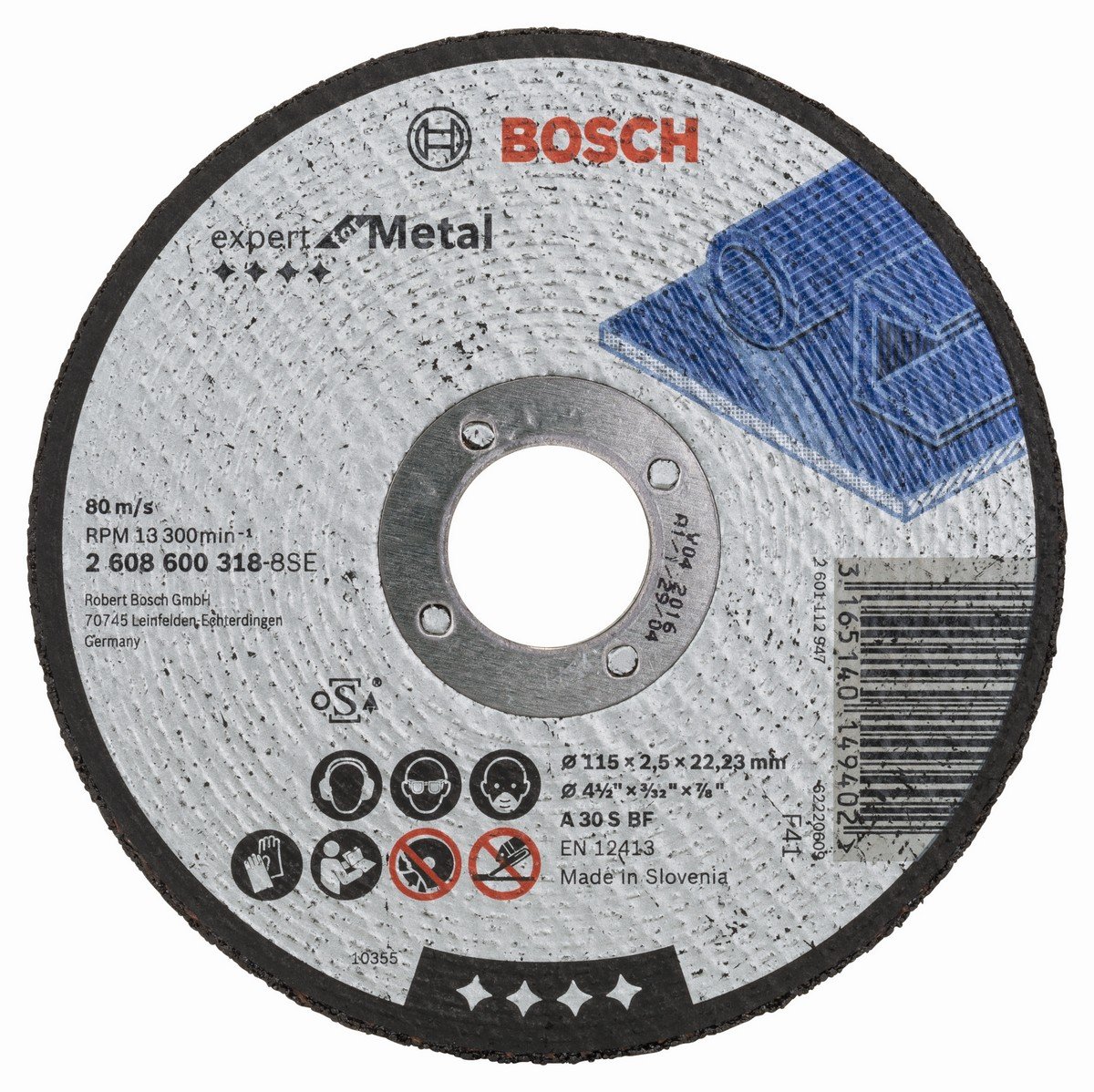 Bosch Metal Bore Flat Cutting Disc 300 x 20mm Price Comparisons | Compare The Build