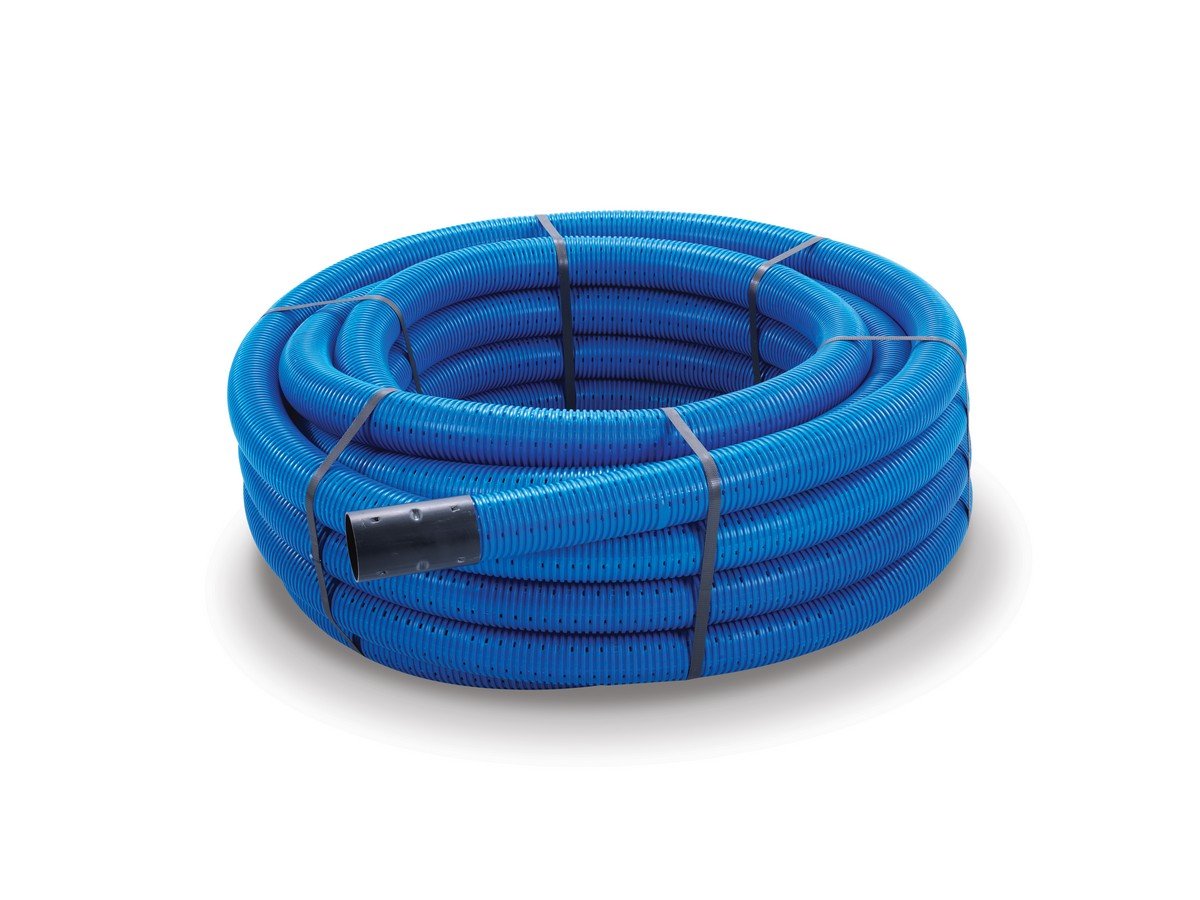 Perforated Land Drainage Pipe - 80mm x 100mtr Coil Price Comparisons | Compare The Build
