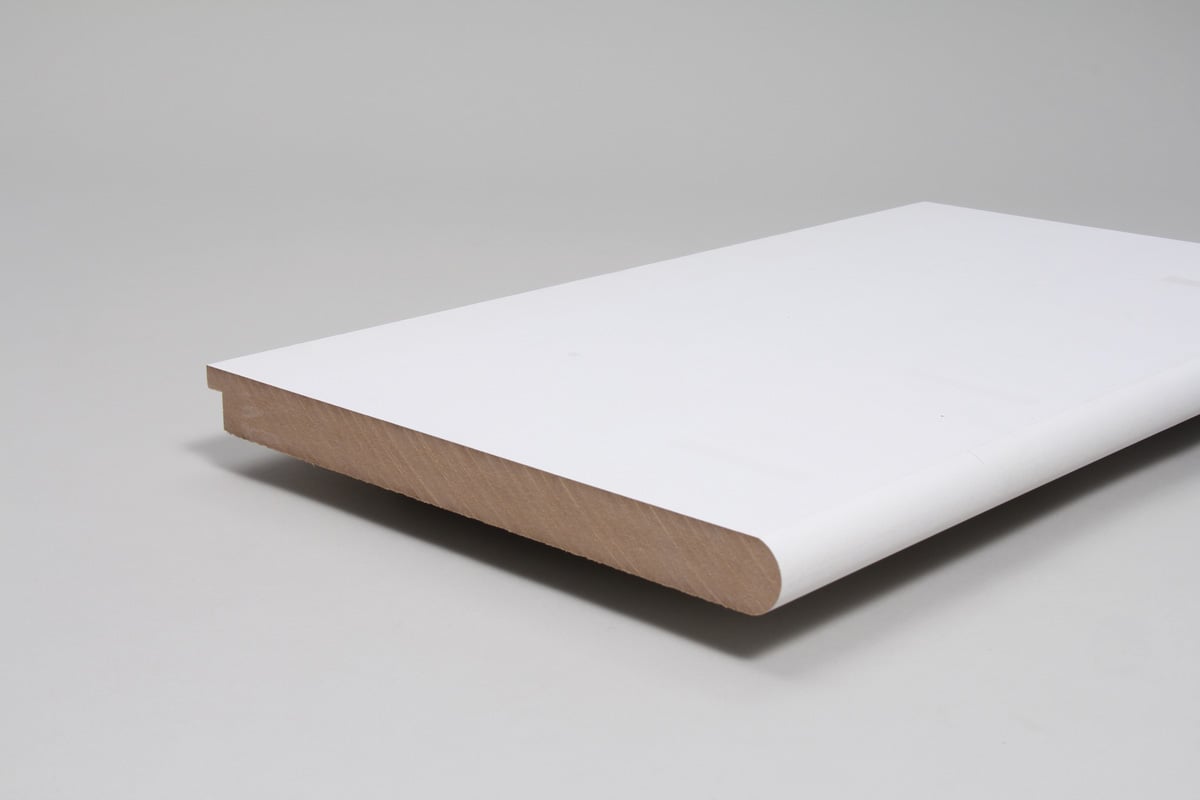 MDF MR Primed Rounded Nosed Windowboard - 25 x 244mm x 3.66m Length Price Comparisons | Compare The Build
