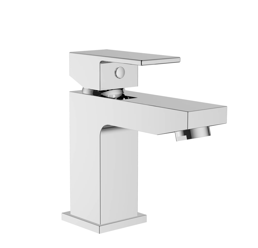 Teffont Cloakroom Basin Mixer with Click-Clack Waste - Chrome Price Comparisons | Compare The Build