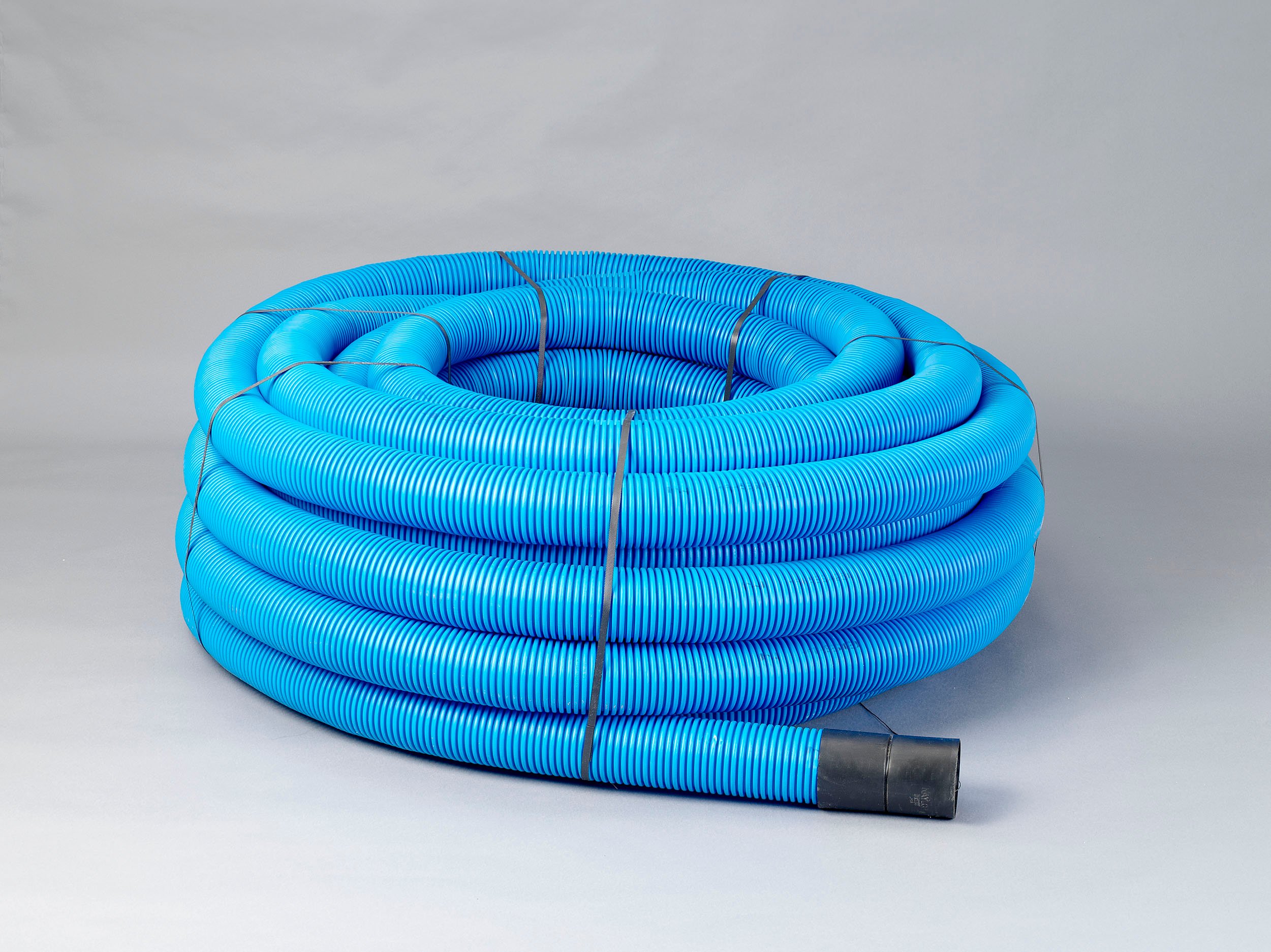Naylor MetroDuct Twinwall Coiled Ducting - 94/110mm x 50mtr - Blue Price Comparisons | Compare The Build