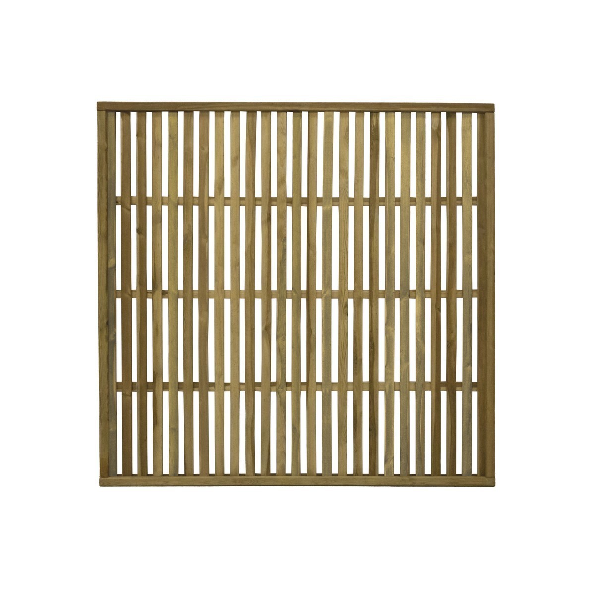 Forest Pressure Treated Vertical Slatted Screen 1.8mtr x 1.8mtr (Pack of 4) Price Comparisons | Compare The Build