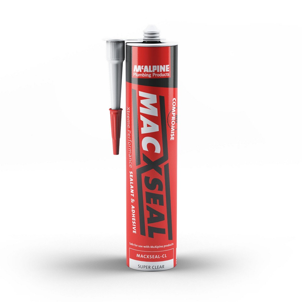 McAlpine Macxseal Sealant Adhesive 290ml - Super Clear MACXSEAL-CL Price Comparisons | Compare The Build