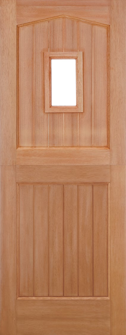 LPD Stable 1L Glazed M&amp;T External Door 1981 x 762mm Unfinished Hardwood Price Comparisons | Compare The Build