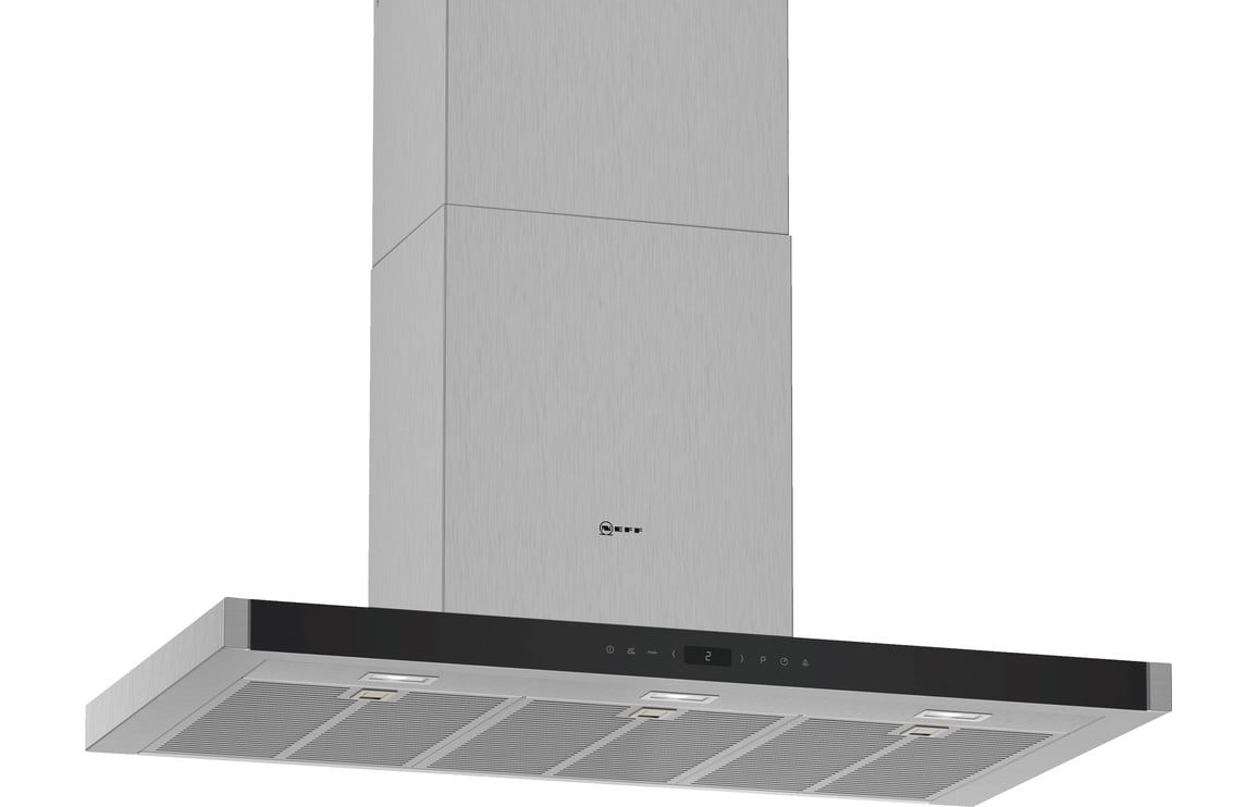 Neff N70 Wall Mounted Chimney Hood 90cm - Stainless Steel (D95BMP5N0B) Price Comparisons | Compare The Build