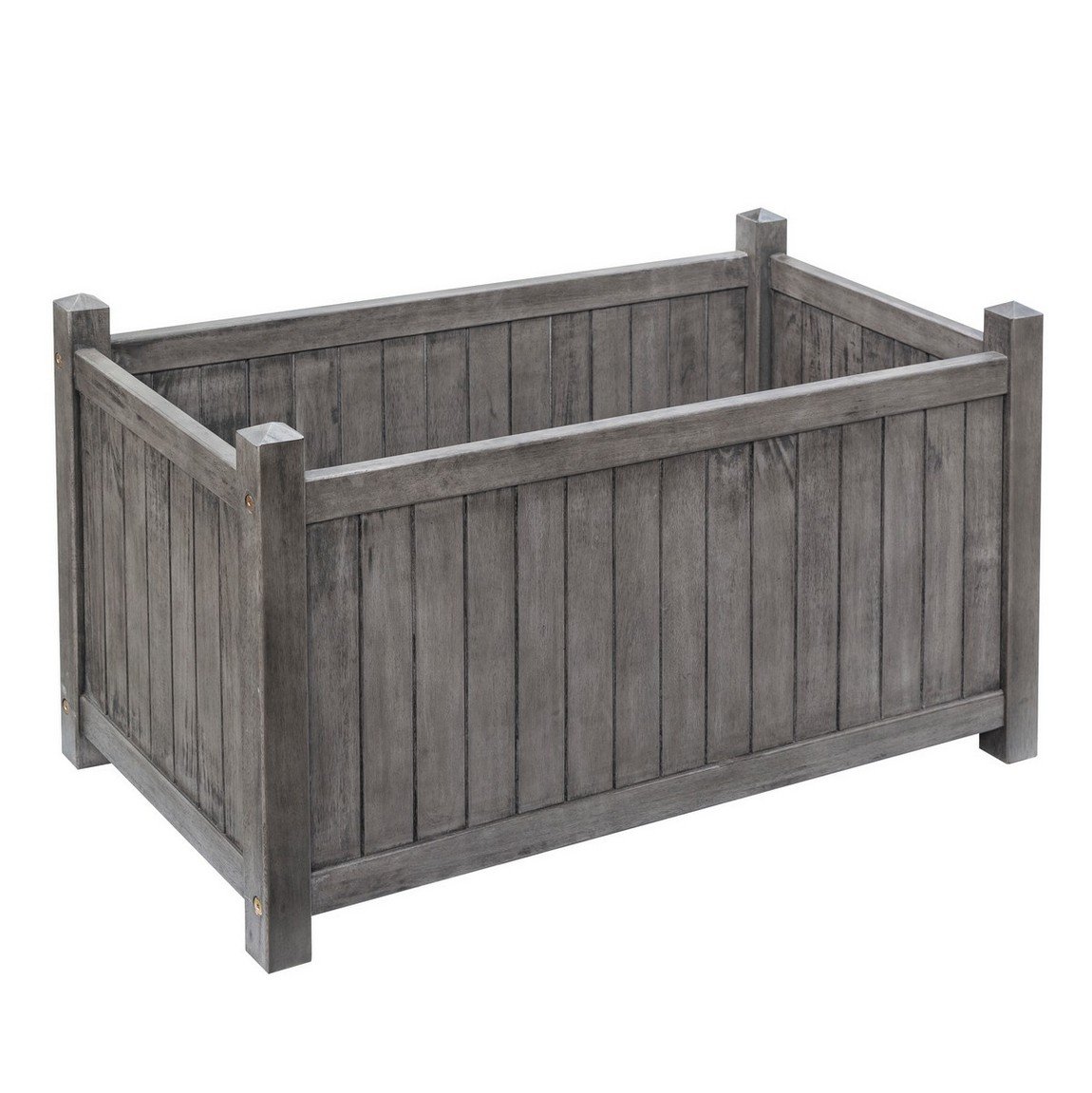 Rowlinson Alderley Rectangular Planter - Grey Price Comparisons | Compare The Build