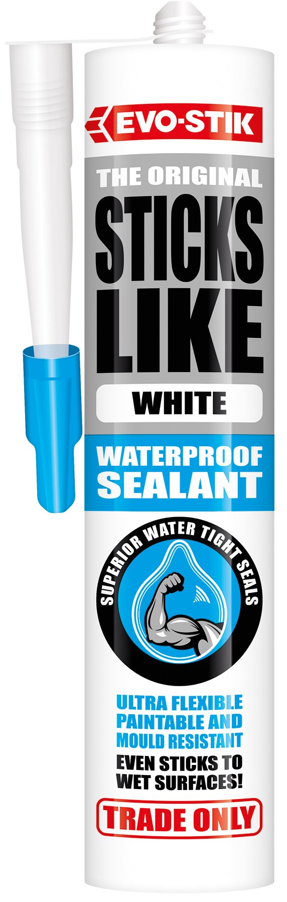 Evo-Stik Sticks Like Waterproof Sealant C20 - White Price Comparisons | Compare The Build