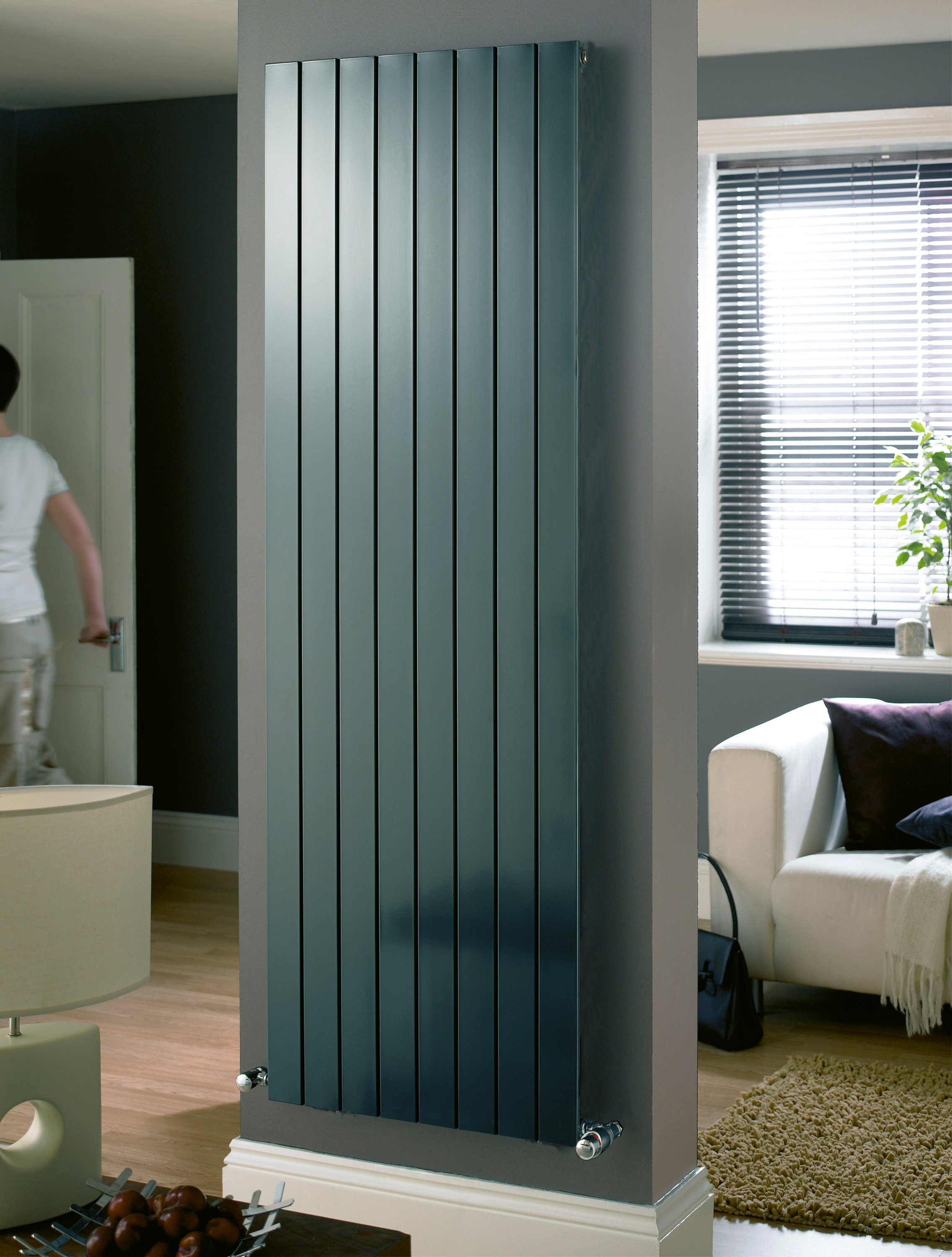 Eucotherm Mars Vertical Flat Panel Radiator 1800 x 670mm Anthracite Price Comparisons | Compare The Build