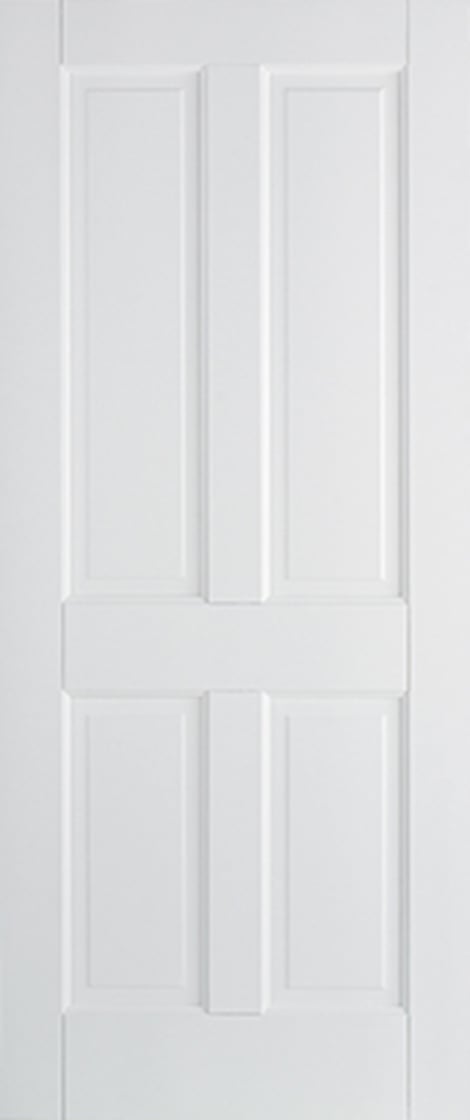 Canterbury Solid Core Internal Fire Door - Primed - 4P 1981 x 762mm White WFCAN4P30FC Price Comparisons | Compare The Build
