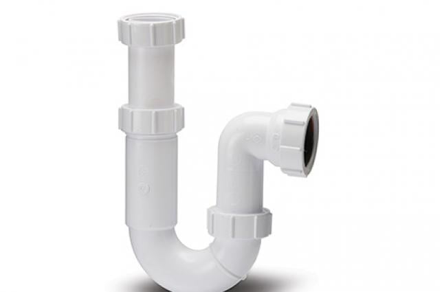 Polypipe Tubular Swivel P Trap 32mm Adjustable Telescopic  75mm Seal  White   WT64 Price Comparisons | Compare The Build