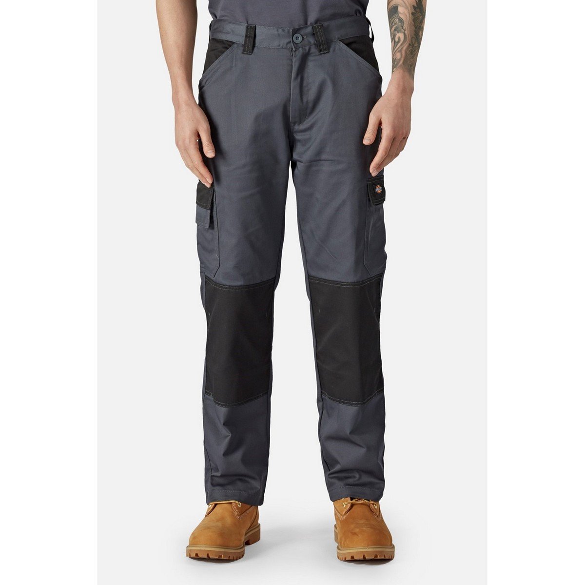 Dickies Everyday Trousers - Slate Grey/Black - 38&quot; Waist / 34&quot; Long Leg Price Comparisons | Compare The Build