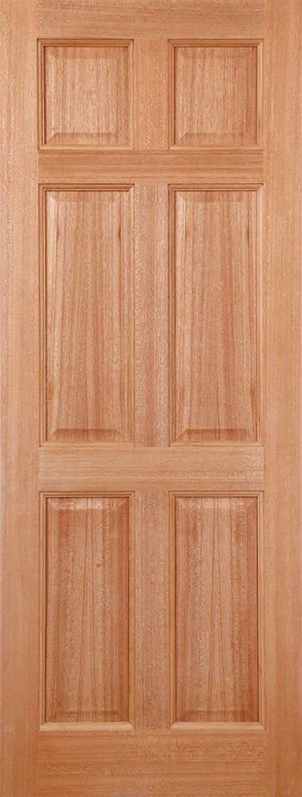 LPD Colonial 6P Dowelled External Door 2135 x 915mm Unfinished Hardwood Price Comparisons | Compare The Build