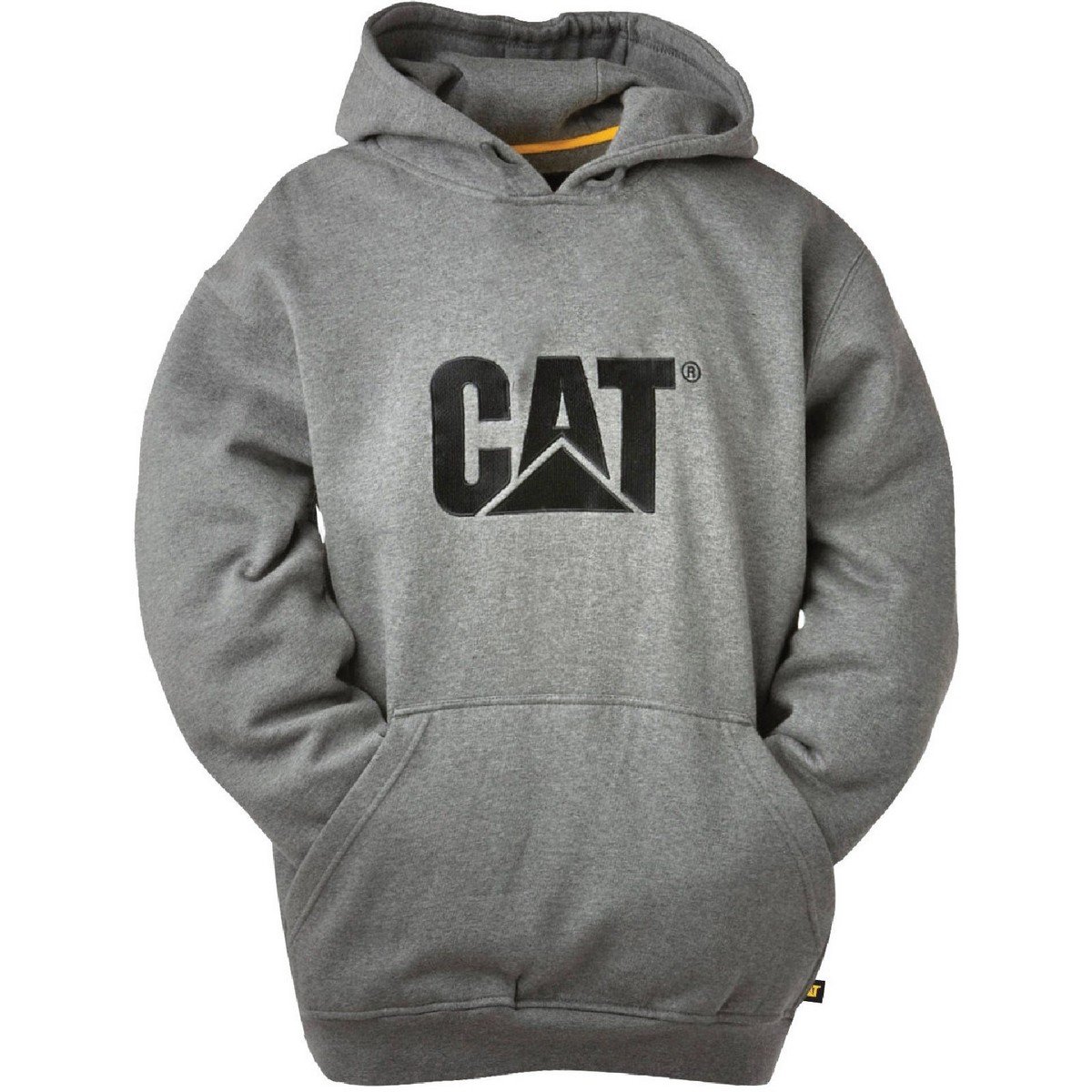 Caterpillar Trademark Hooded Sweatshirt - Heather Grey - XL Price Comparisons | Compare The Build