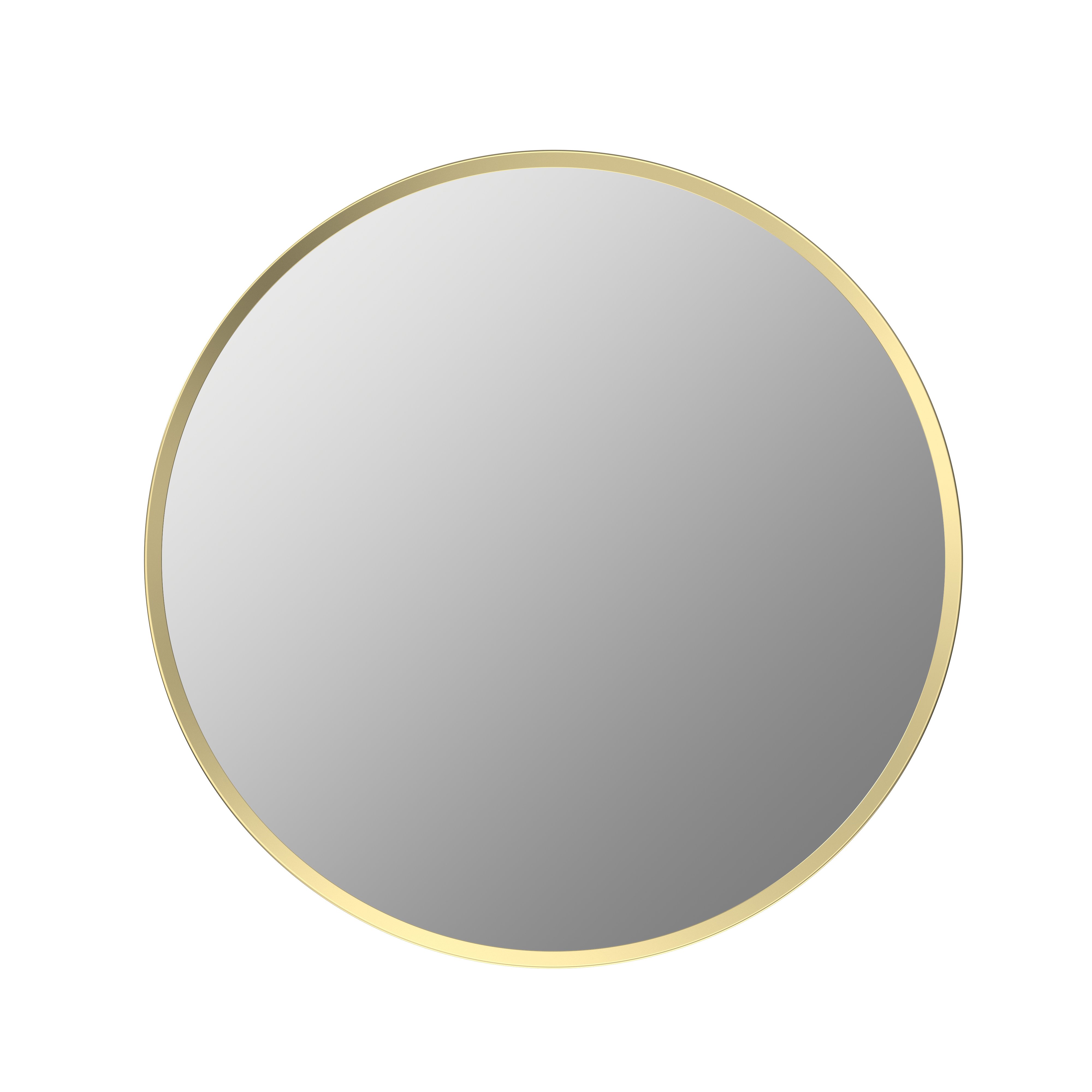 Harpford Round Mirror 600mm - Brushed Brass Price Comparisons | Compare The Build