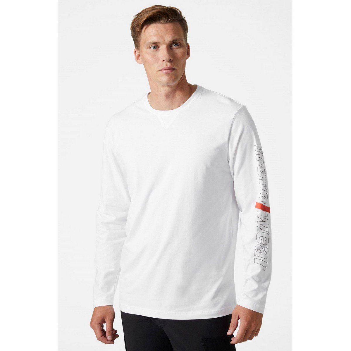 Helly Hansen Workwear Logo Longsleeve T-Shirt - White - Large Price Comparisons | Compare The Build