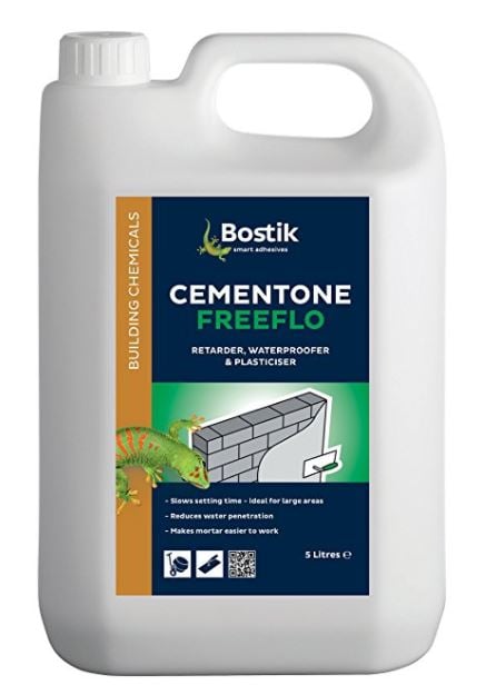 Cementone Freeflo Waterproofer, Plasticiser &amp; Retarder - 5ltr Price Comparisons | Compare The Build