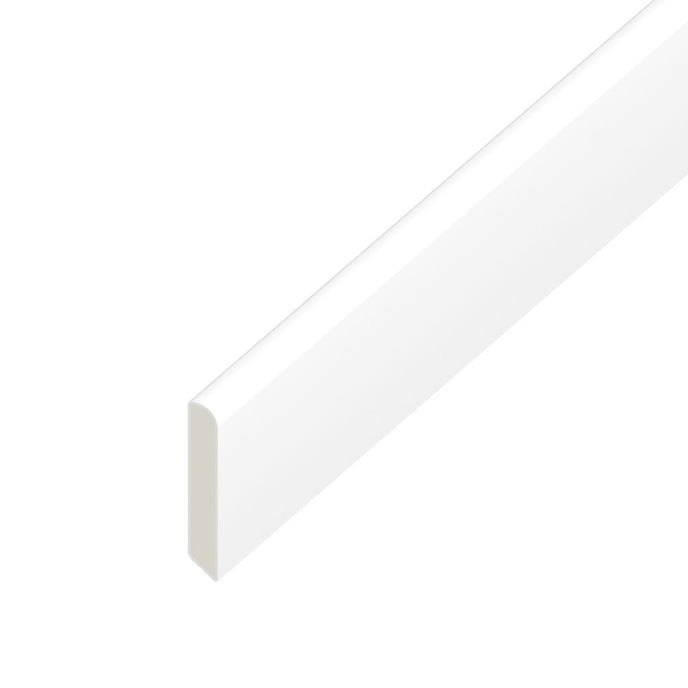 Eurocell UPVC Window Trim Cloaking Fillet 20mm x 5mtr - 64 Standard White Price Comparisons | Compare The Build
