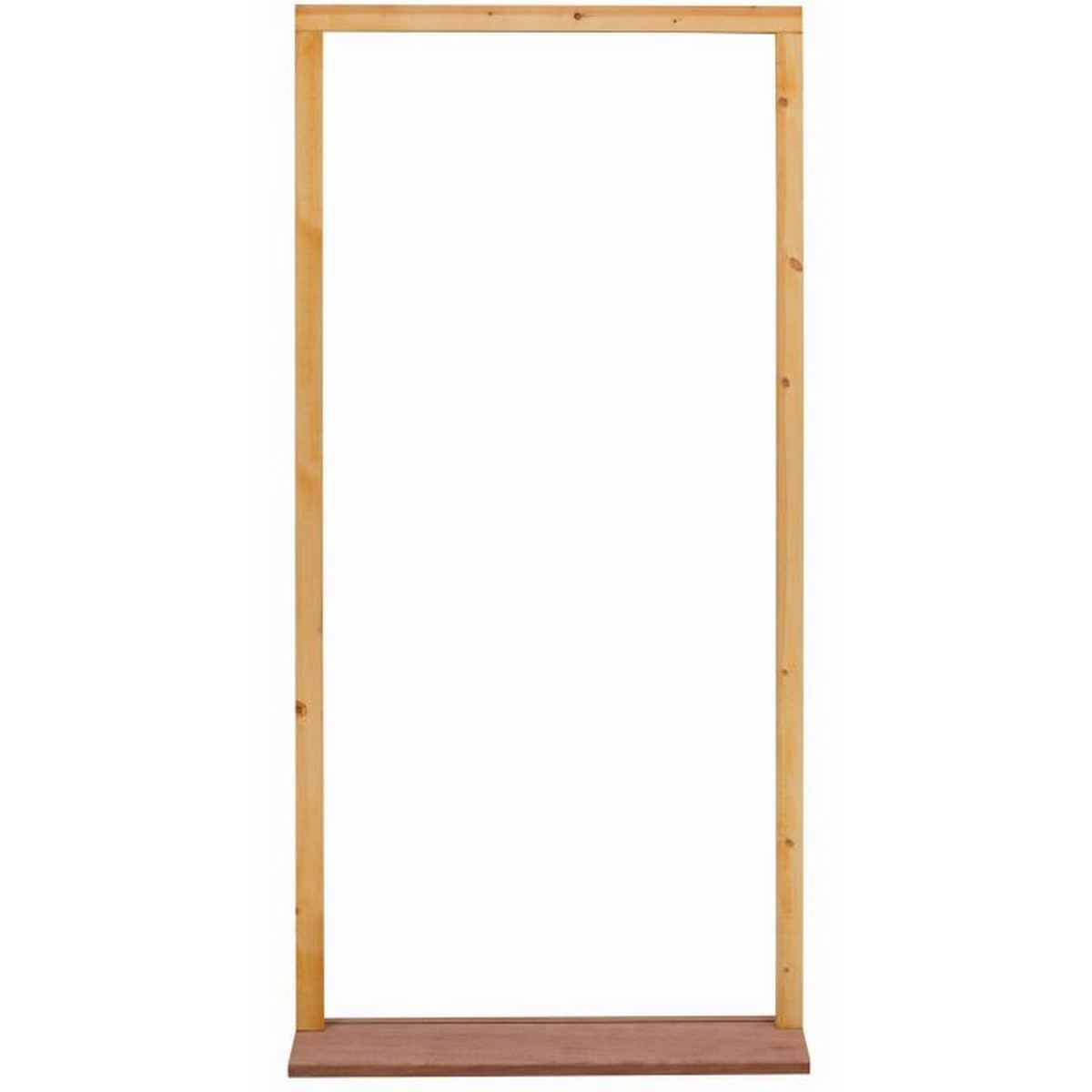 T W Joinery Open In External Fire Resisting Door Frame with Hardwood Cill - 838 x 1981mm - Brown Undercoat Price Comparisons | Compare The Build