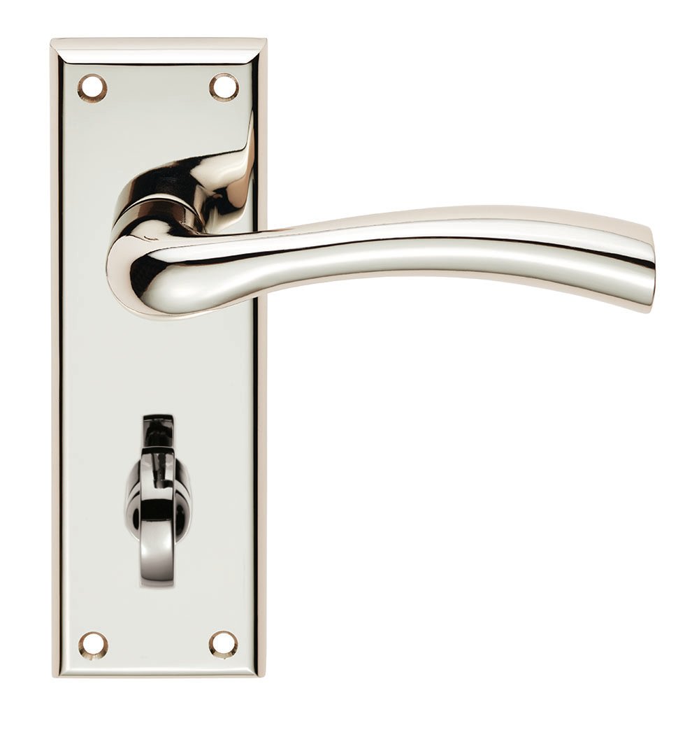 Serozzetta Cinquanta Lever on Backplate - Bathroom - Polished Nickel Price Comparisons | Compare The Build