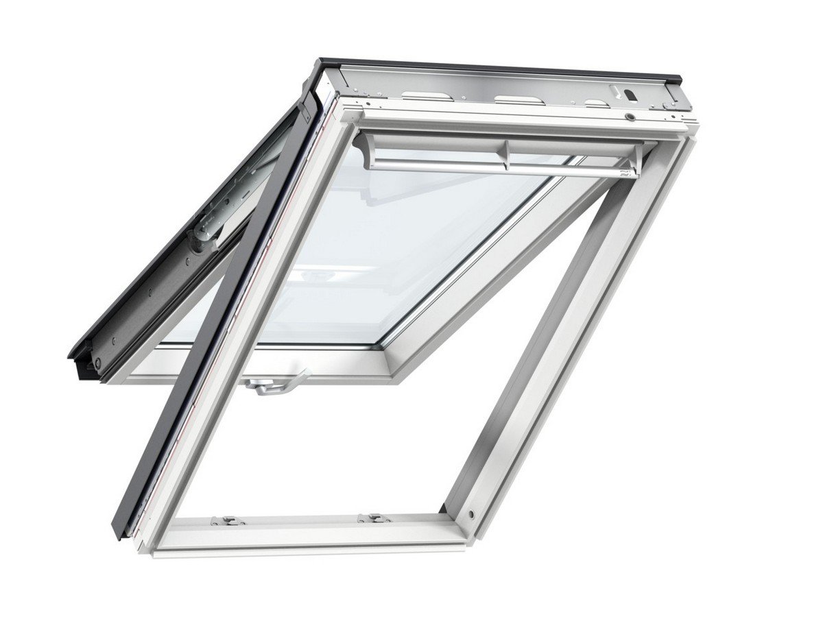 Velux Top Hung Roof Window - White Painted - 942 x 1398 - GPL PK08 2070 Price Comparisons | Compare The Build