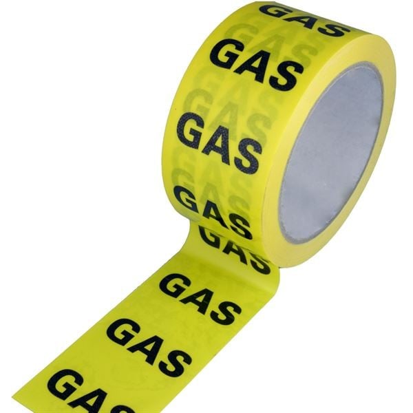 Arctic Hayes Gas Identification Tape - 50mm x 33m Price Comparisons | Compare The Build