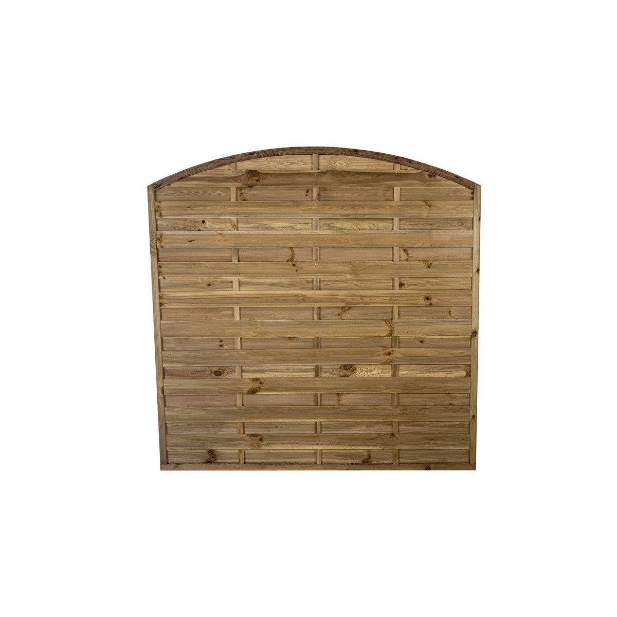 Forest Pressure Treated Decorative Dome Top Fence Panel 1.8mtr x 1.8mtr (Pack of 5) Price Comparisons | Compare The Build