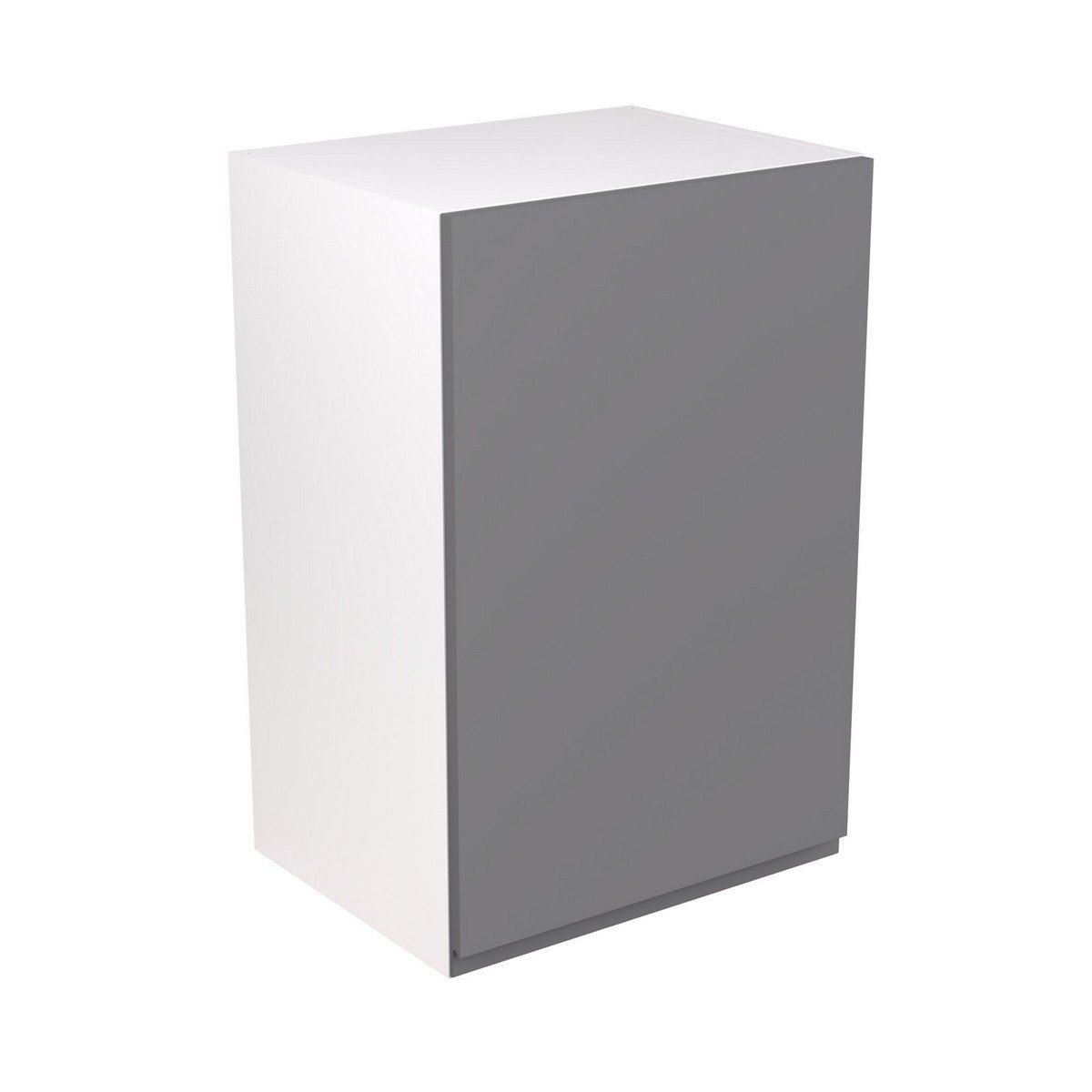 KitchenKit Flatpack J-Pull Boiler Housing Wall Cabinet 600mm - Ultra Matt Light Grey Price Comparisons | Compare The Build