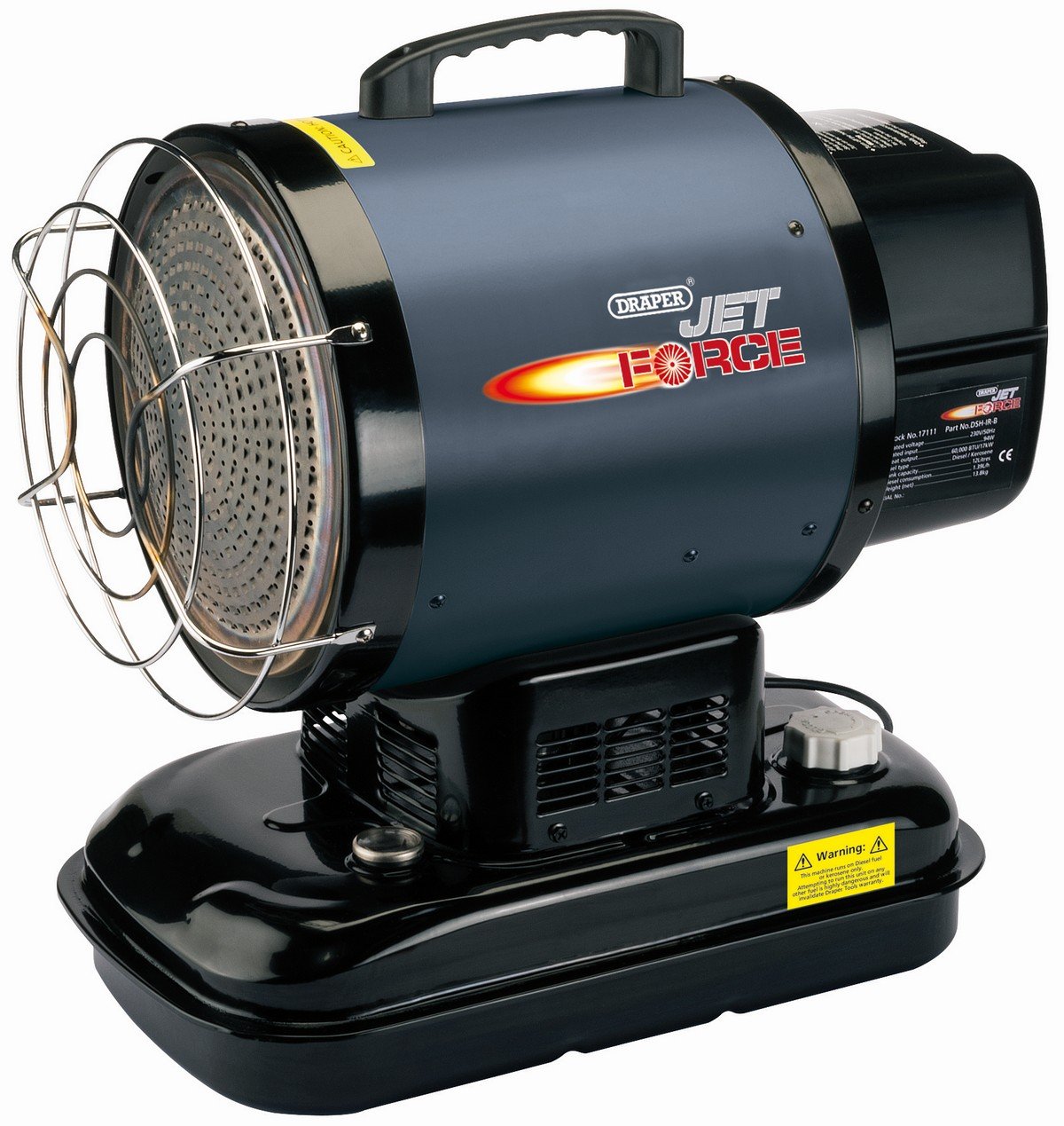 Draper Infra-Red Diesel Heater - 17KW, 60KBTU Price Comparisons | Compare The Build