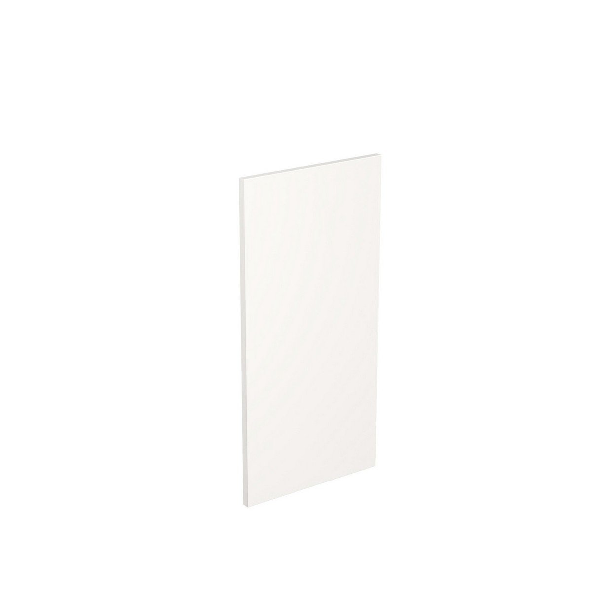 KitchenKit Flatpack J-Pull Wall End Panel 800mm - Super Gloss White Price Comparisons | Compare The Build