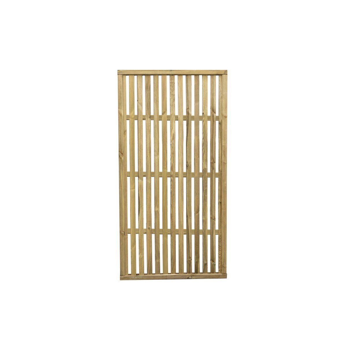 Forest Pressure Treated Vertical Slatted Screen 1.8mtr x 0.9mtr (Pack of 4) Price Comparisons | Compare The Build
