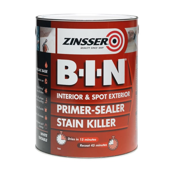 Zinsser B-I-N Primer Sealer 500ml Price Comparisons | Compare The Build