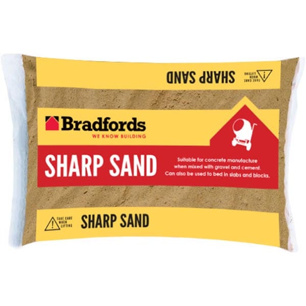 Bradfords Yellow Sharp Sand - Prepacked Bag Price Comparisons | Compare The Build
