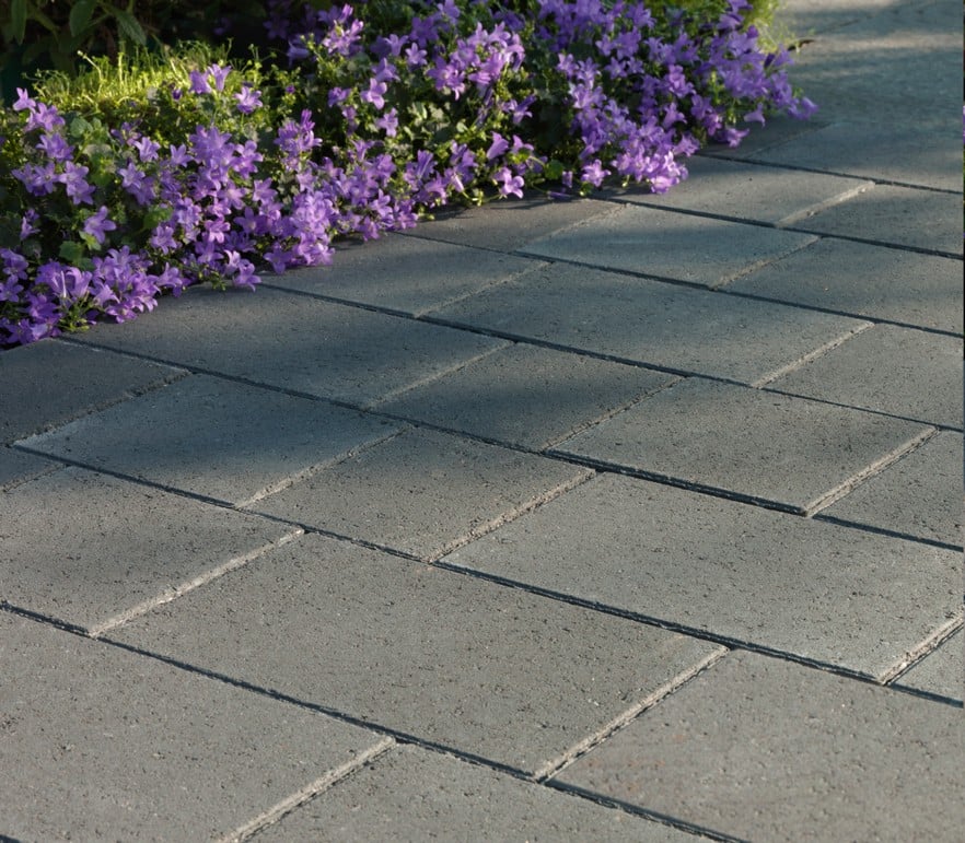 Trident Rumbled Block Paving 160 x 160 x 60mm - Charcoal Price Comparisons | Compare The Build