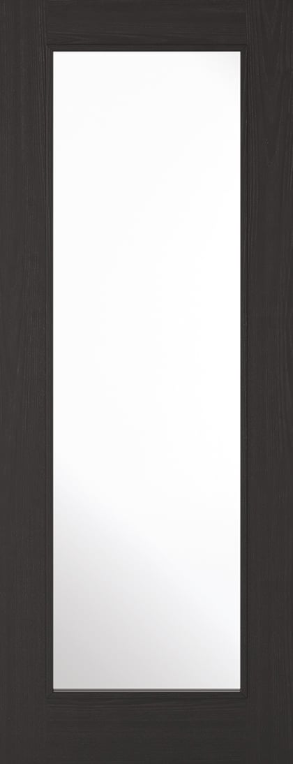 LPD Diez 1L Glazed Internal Door 1981 x 686mm Pre-Finished Charcoal Black Price Comparisons | Compare The Build